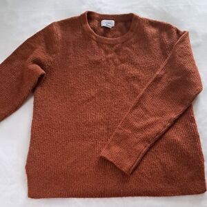 Women's Terracotta Crew Neck Sweater